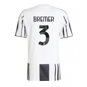 Juventus Gleison Bremer #3 Hjemmebanetrøje 2025-26 Kortærmet